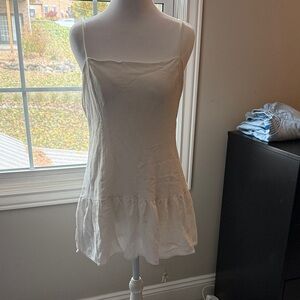 La Hearts White Mini Dress